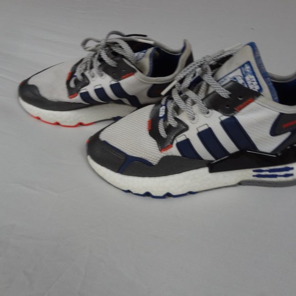 Adidas Star Wars Men\'s x Nite Jogger \'R2d2 BLUE WHITE SHOES SNEAKERS SIZE 7 main image 6